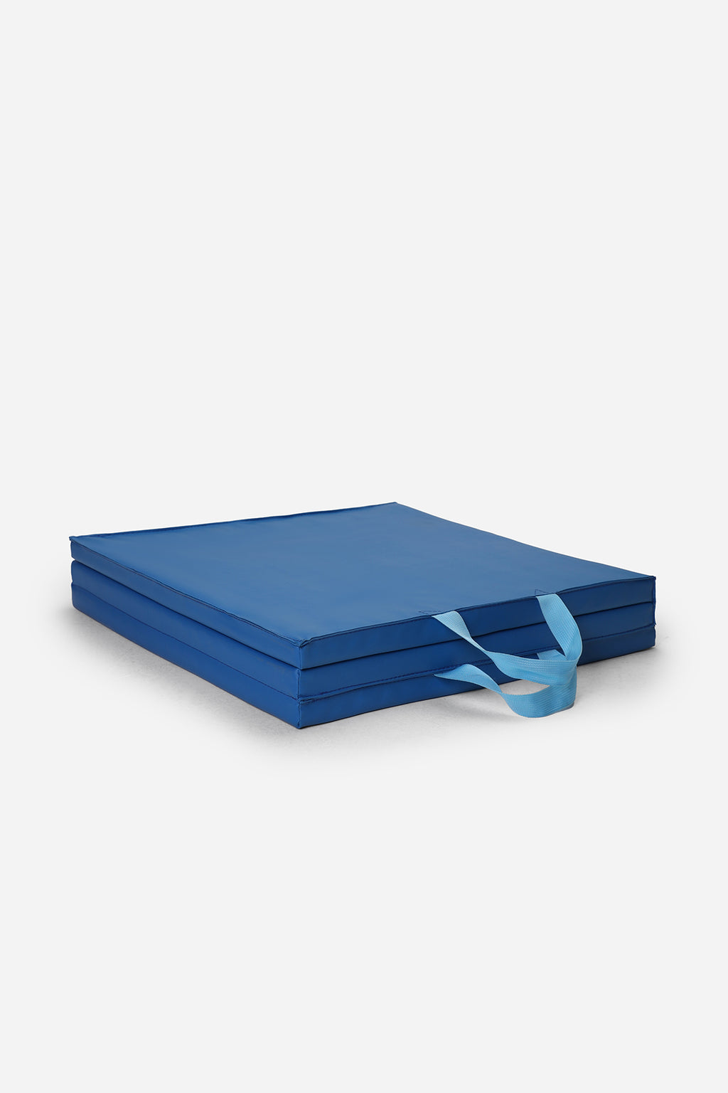 Tri-Fold Yoga Mat Foldable Yoga Mat Portable Yoga Mat Compact Yoga Mat Foldable Exercise Mat Travel Yoga Mat Collapsible Yoga Mat Blue 2