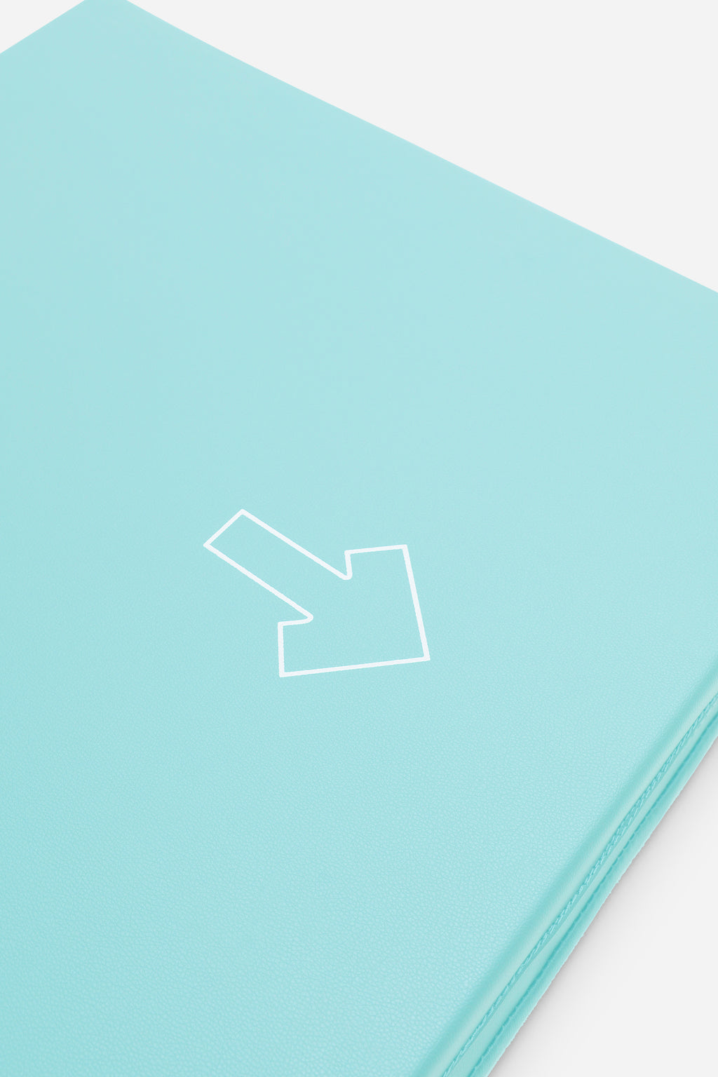 Northern Yoga Mat Tri-Folding Exercise Fitness Pilates Workout Non Slip 3 Panel Mat - Light Blue