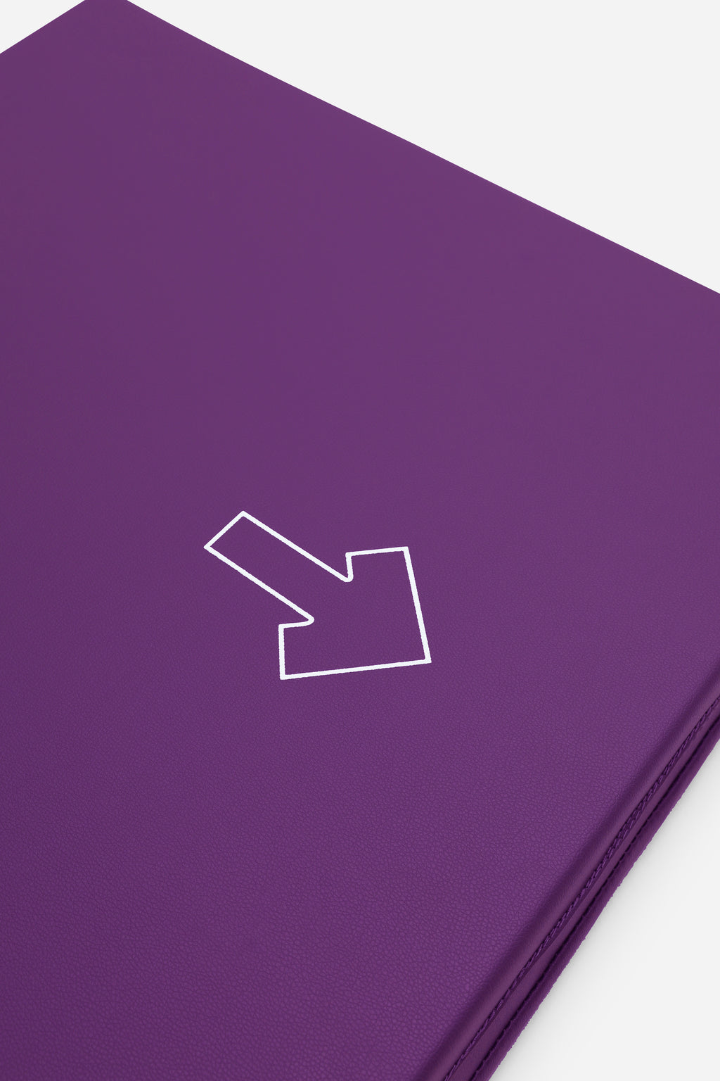 Northern Yoga Mat Tri-Folding Exercise Fitness Pilates Workout Non Slip 3 Panel Mat - Lilac