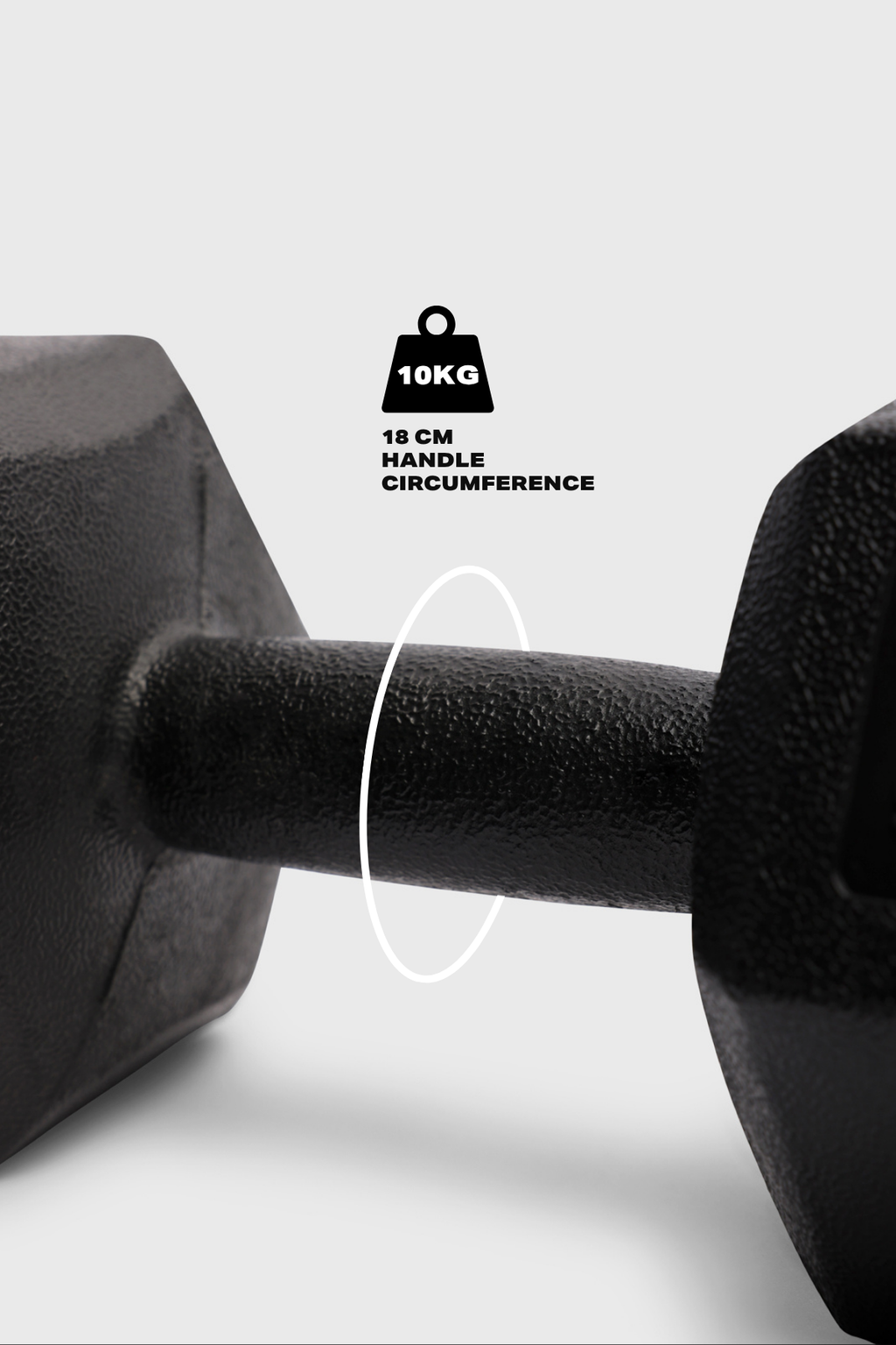 10kg Plastic Dumbbell Dimensions