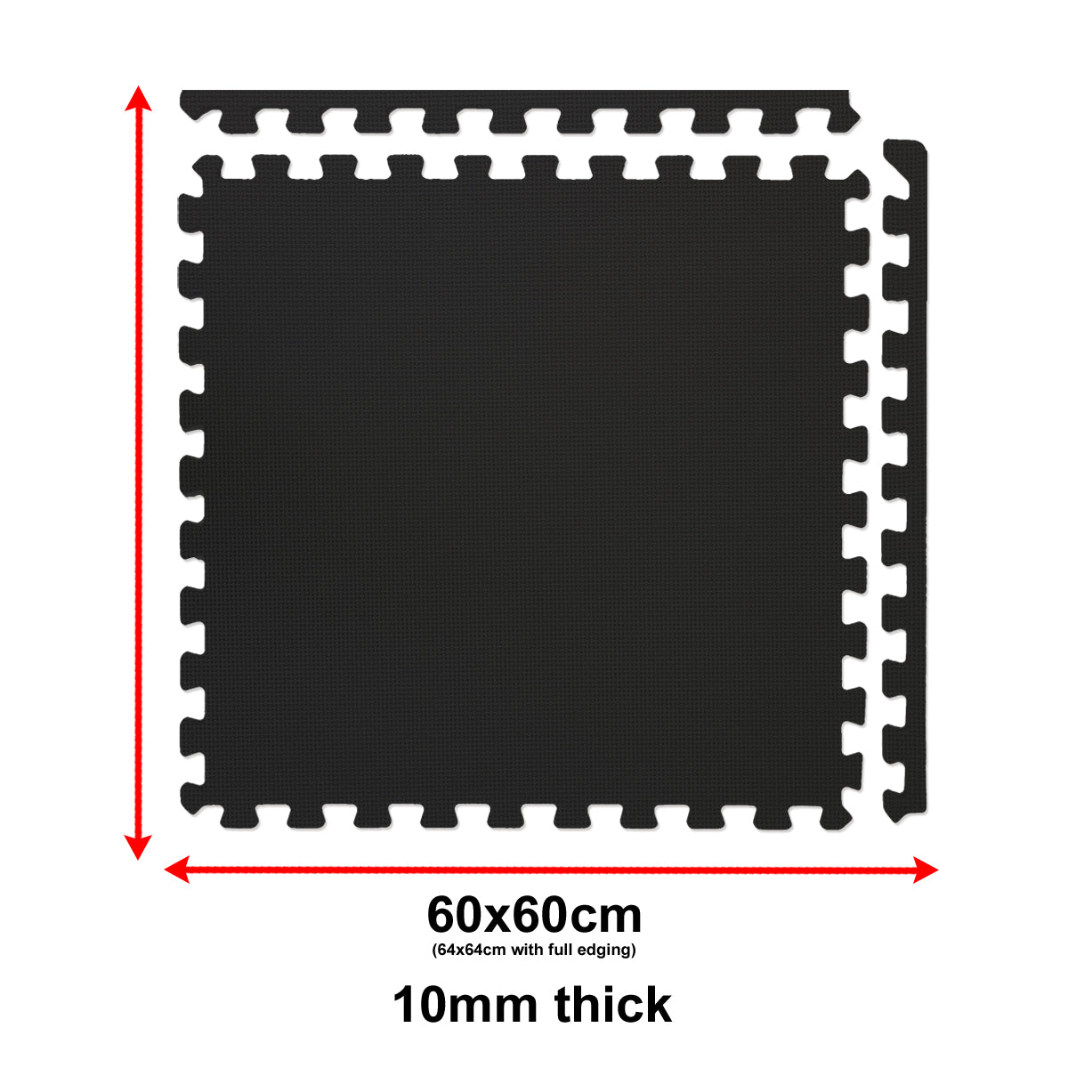 Northern Foam Exercise Mats 60cm x 60cm