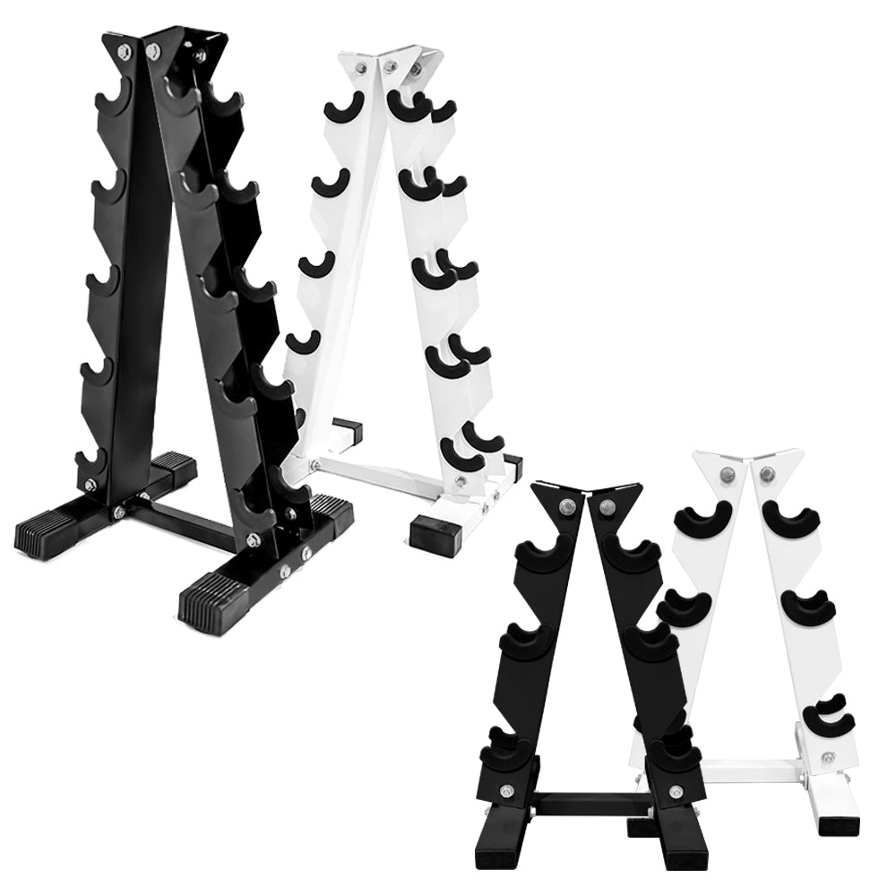 Northern Dumbbell A-Frame Storage Holder Rack Black